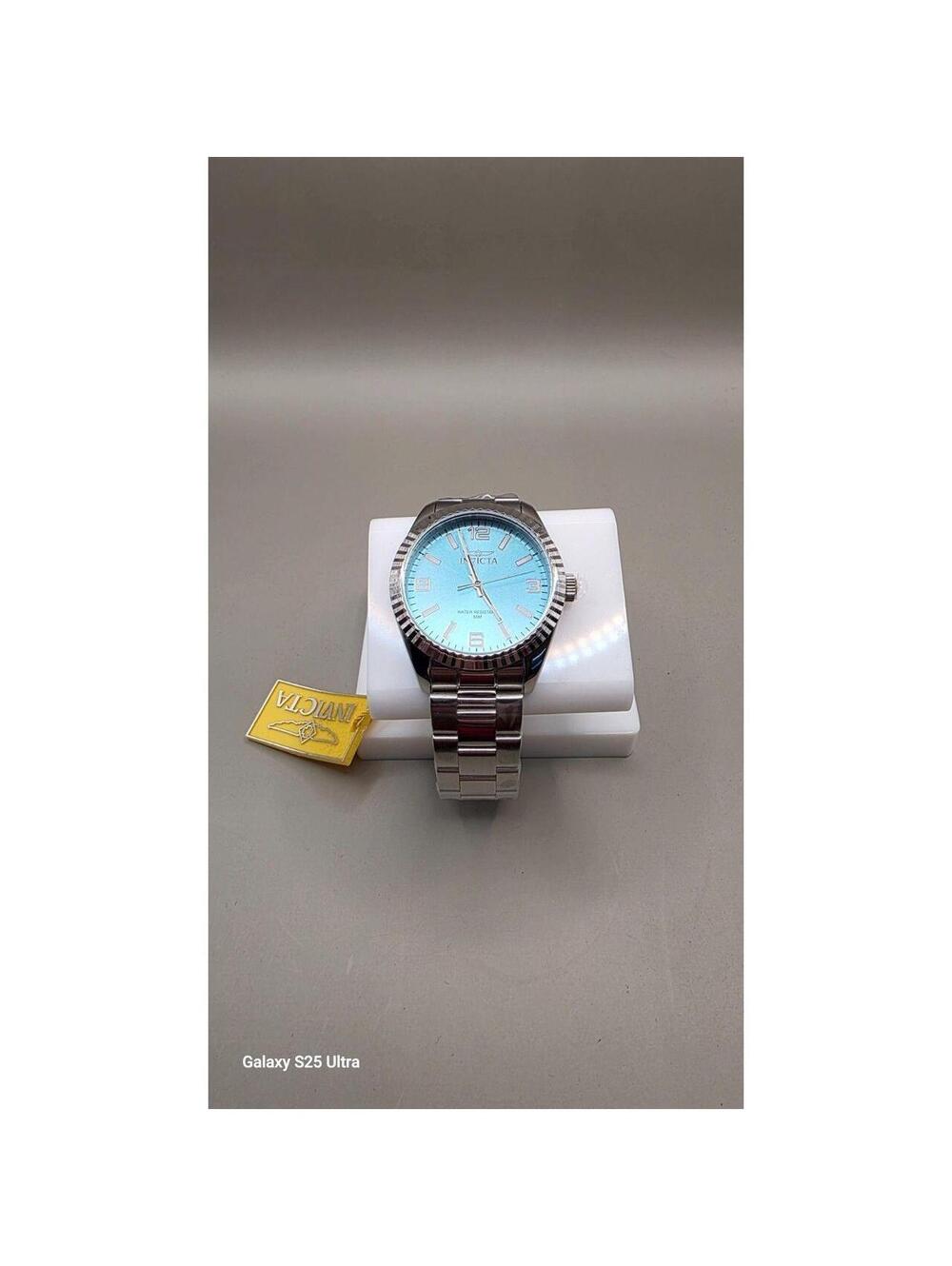 Invicta Specialty Stratford Men's Watch/ 43mm, Ice Blue Dial